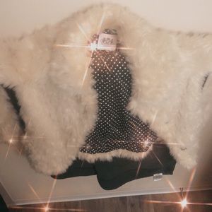 Vintage Juicy Couture fur jacket